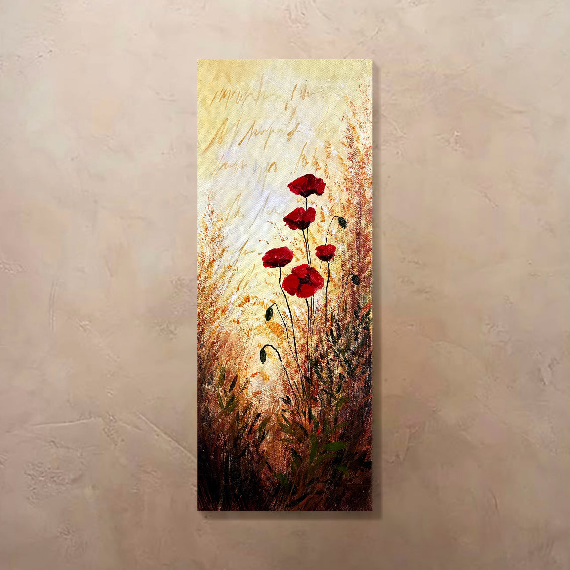 Blossoming Hope - Original - 20x50 cm