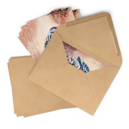 Set 7 cartes de voeux - "Humility"