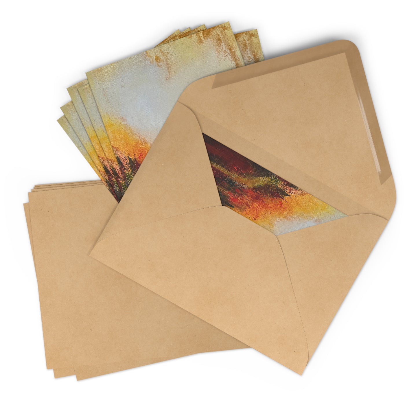 Set 7 cartes de voeux - "Transcendance"