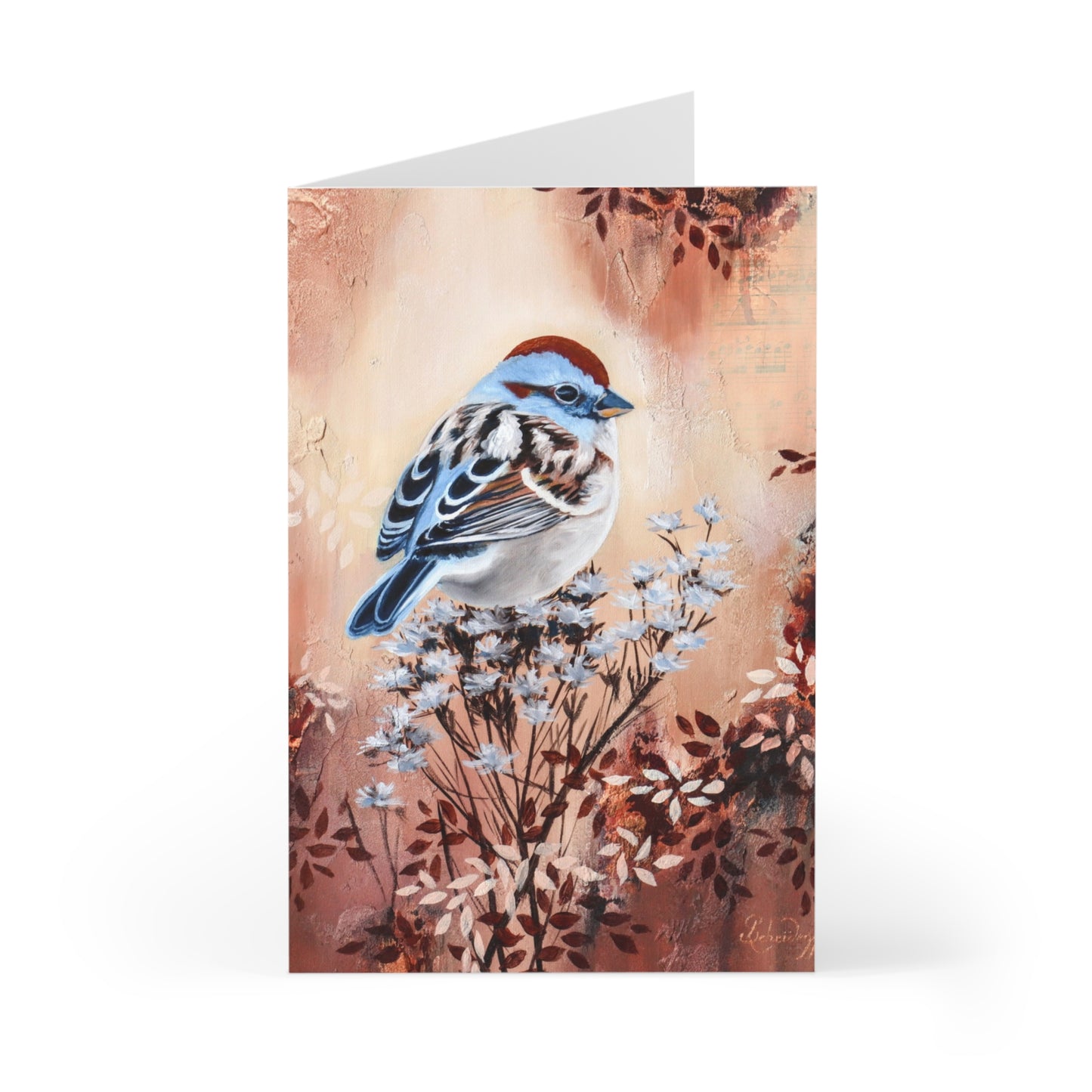 Set 7 cartes de voeux - "Humility"