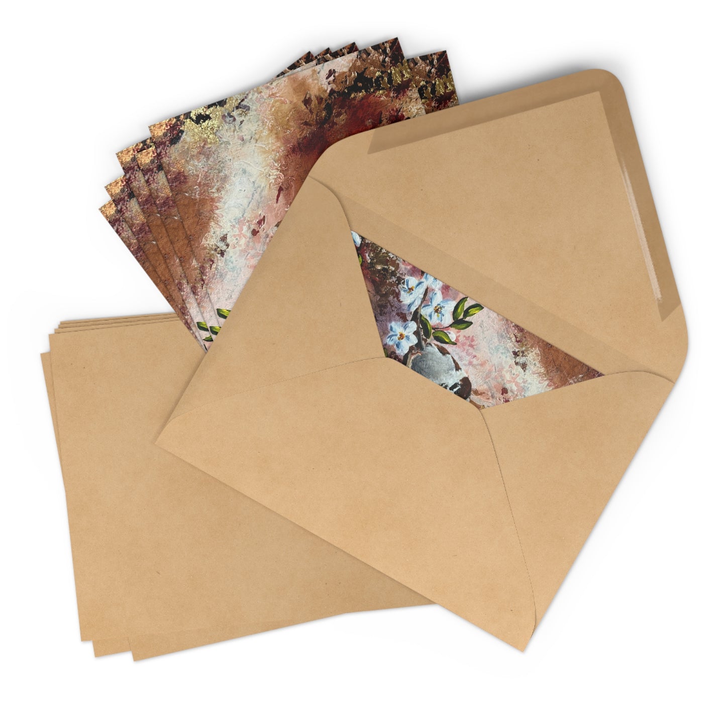 Set 7 cartes de voeux - "Little Messengers of Hope II"