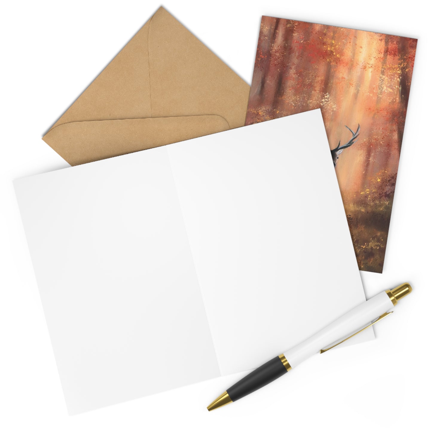 Set 7 cartes de voeux - "Elk"