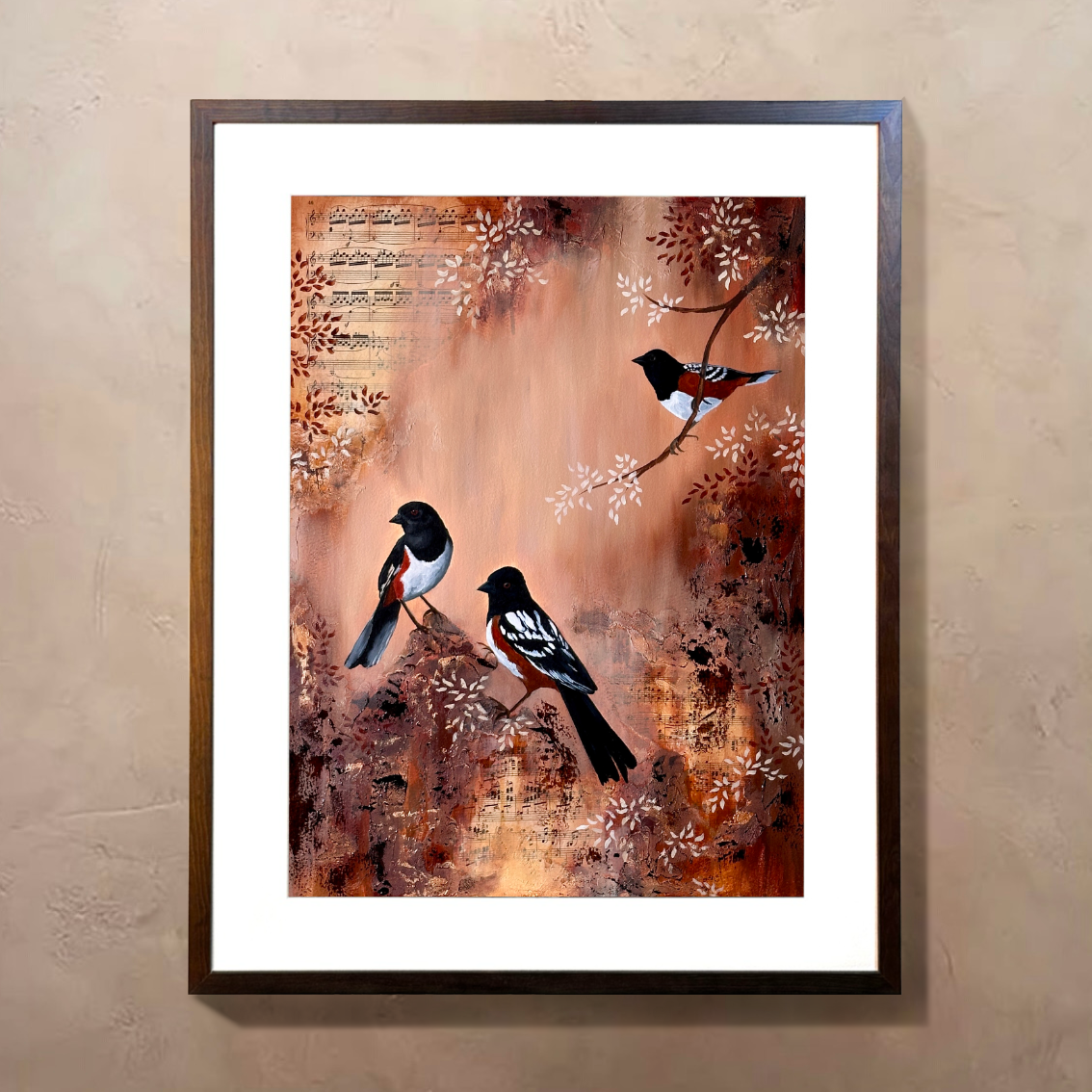 A Soft Call - Original - 55x70 cm