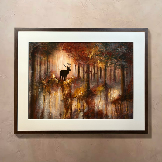 Guardian of Mysteries - Original - 70x55 cm