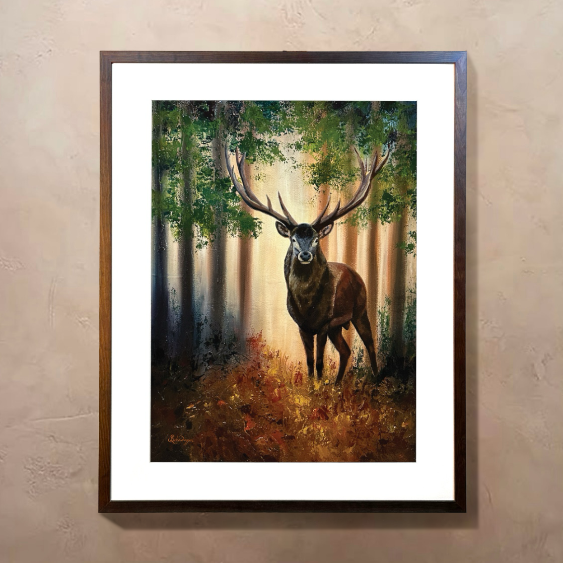 Herald of the Hidden Path - Original - 55x70 cm