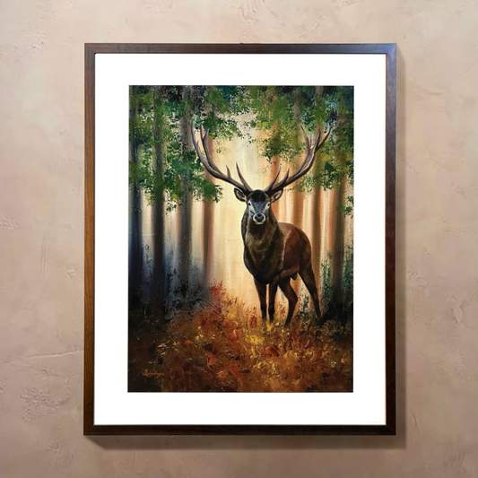 Herald of the Hidden Path - Original - 55x70 cm