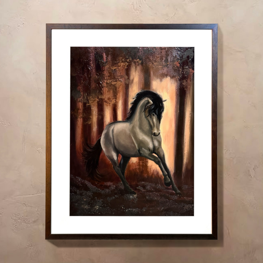Unbridled Spirit - Original - 55x70 cm