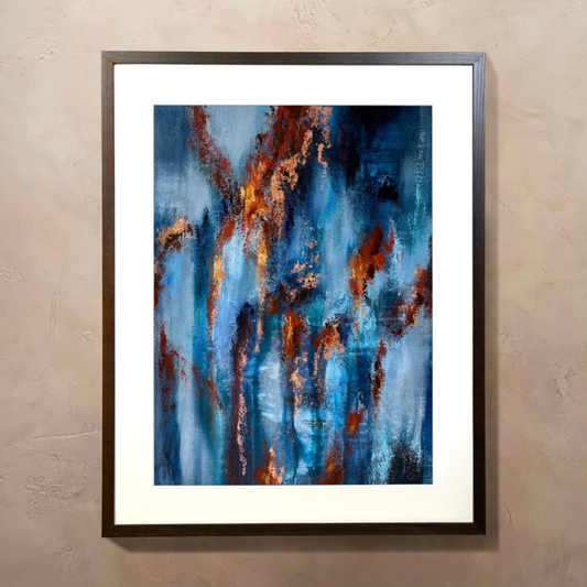 Veil of Fire - Original - 55x70 cm