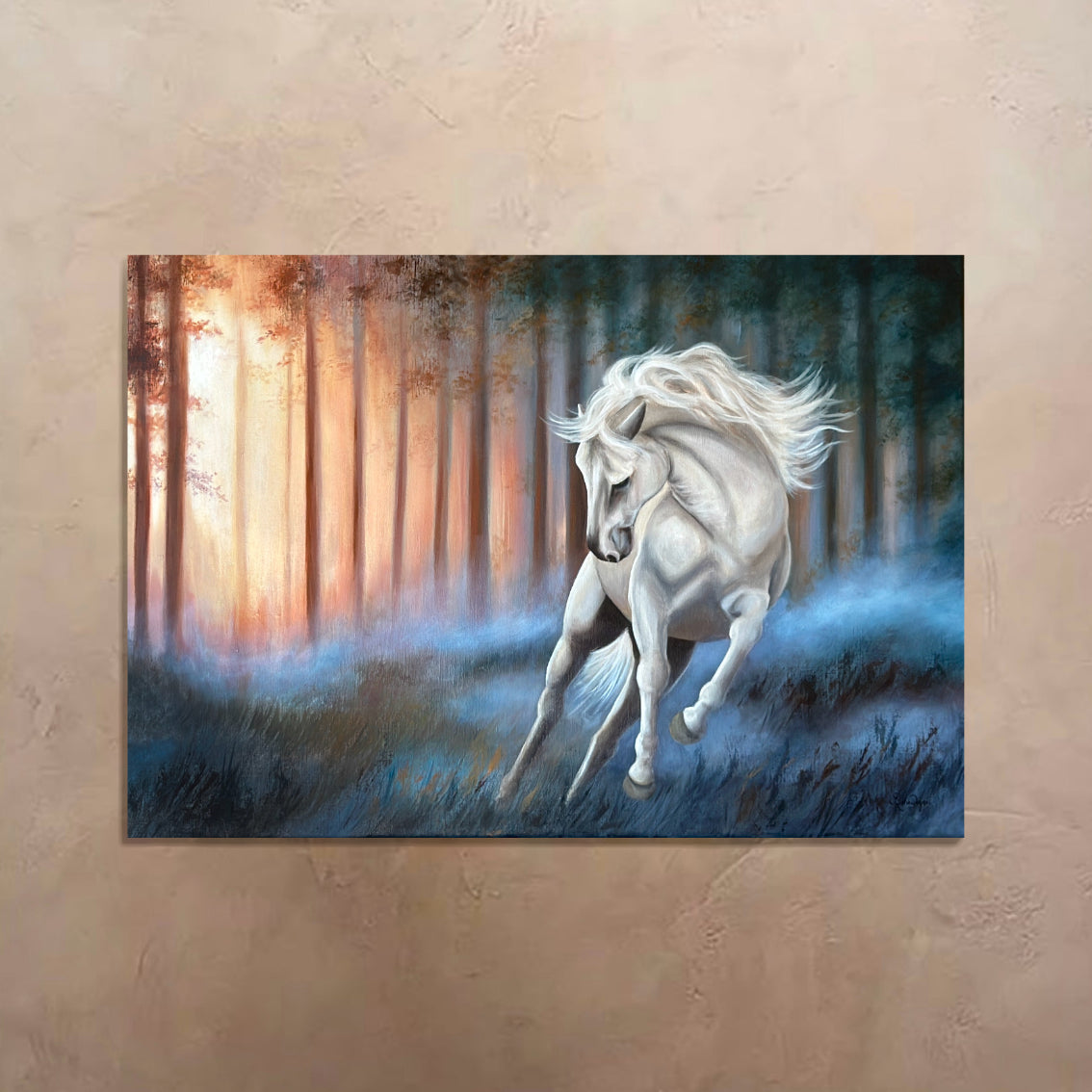 Defiant Heart - Original - 70x100 cm