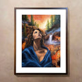 Eyes on the Infinite - Original - 55x70 cm