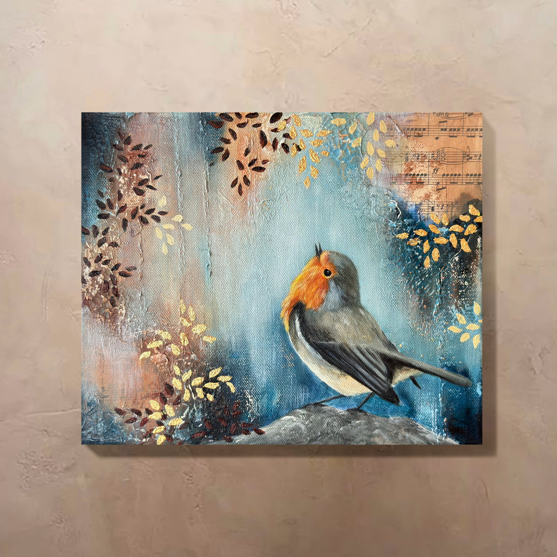 The First Song - Original - 25x30 cm