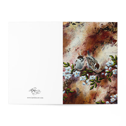 Set 7 cartes de voeux - "Little Messengers of Hope II"