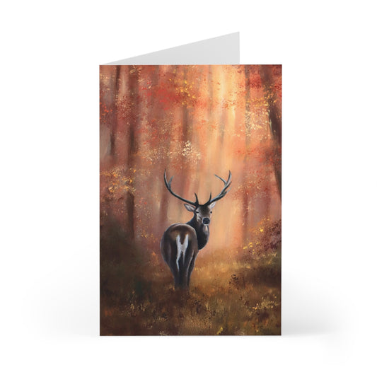 Set 7 cartes de voeux - "Elk"