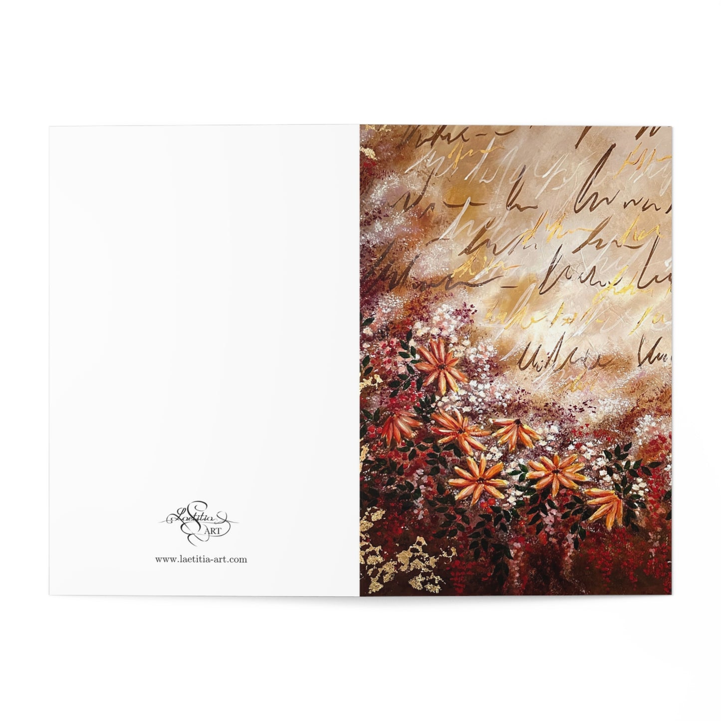Set 7 cartes de voeux - "Sonnets of Joy"