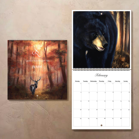 Calendrier planificateur 2026 "Wisdom of the Wild"